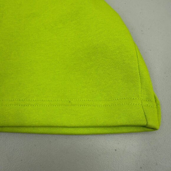 Nike Essential Fleece High Rise Atomic Green Shorts DM6123-321 Womens Medium NEW - Picture 6 of 12